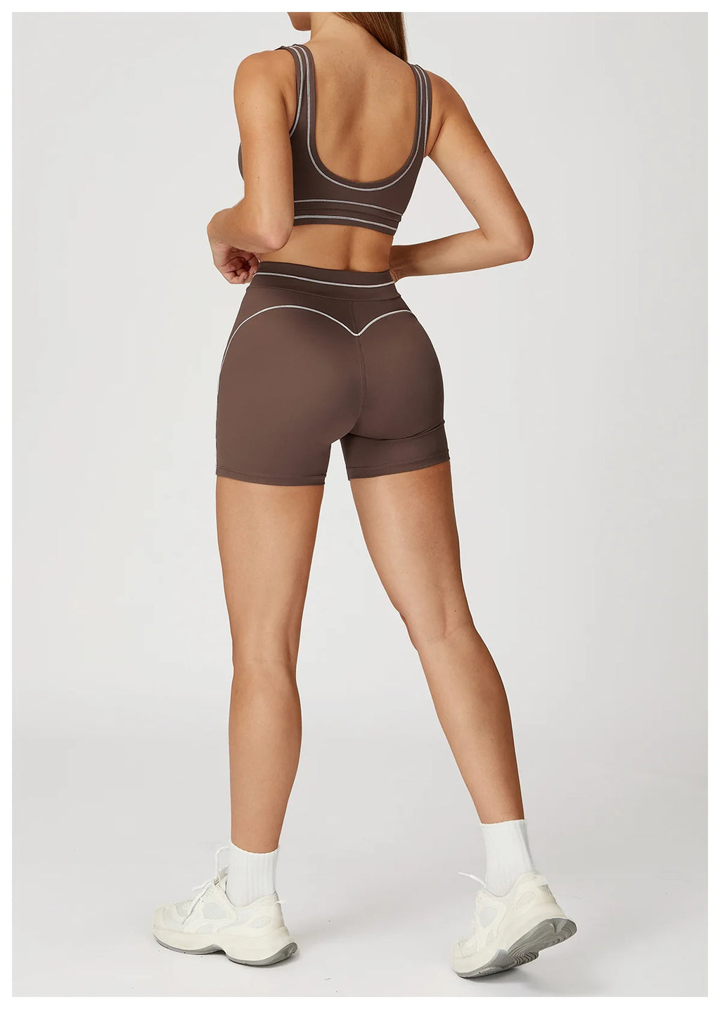 High-Waist Tracksuit Yoga Set - 2 Piece