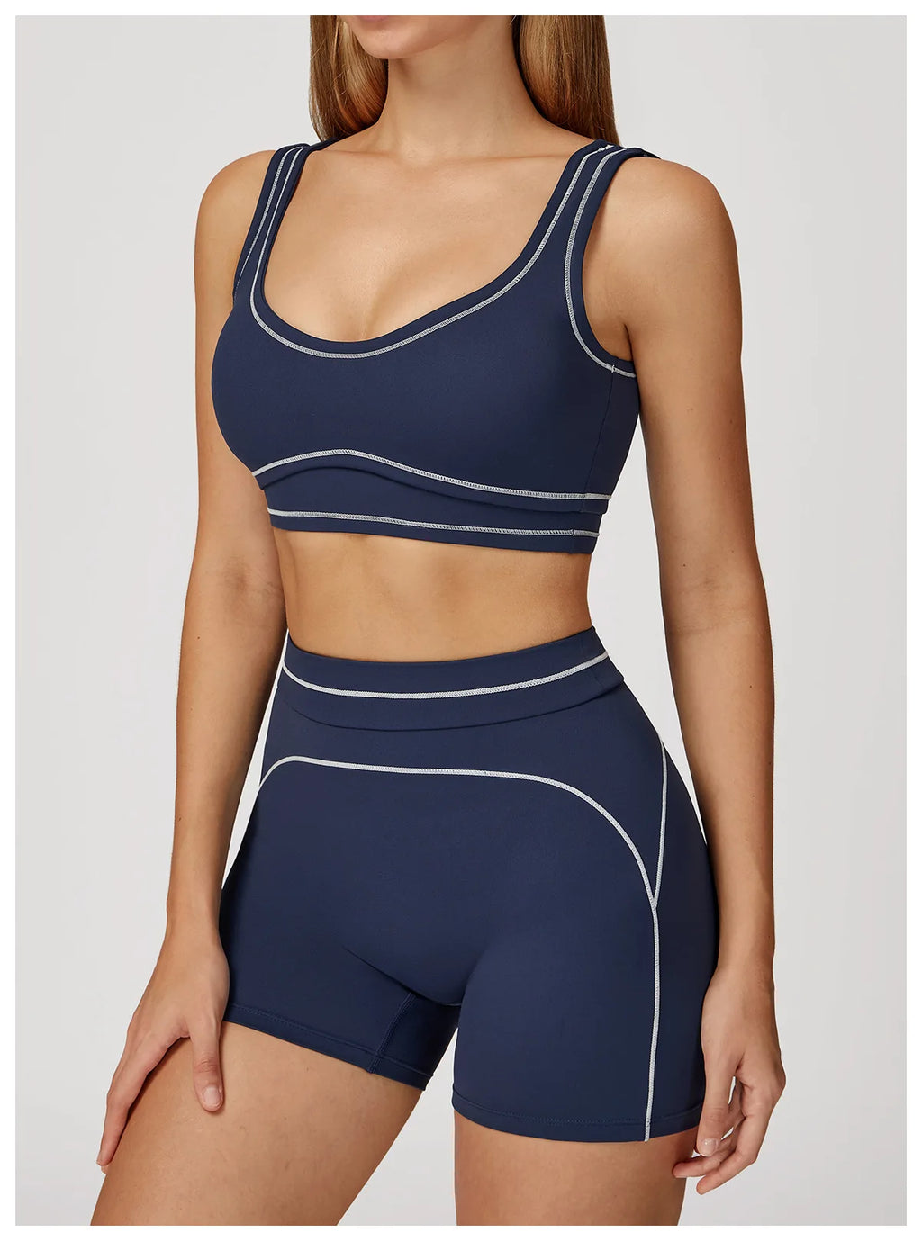High-Waist Tracksuit Yoga Set - 2 Piece