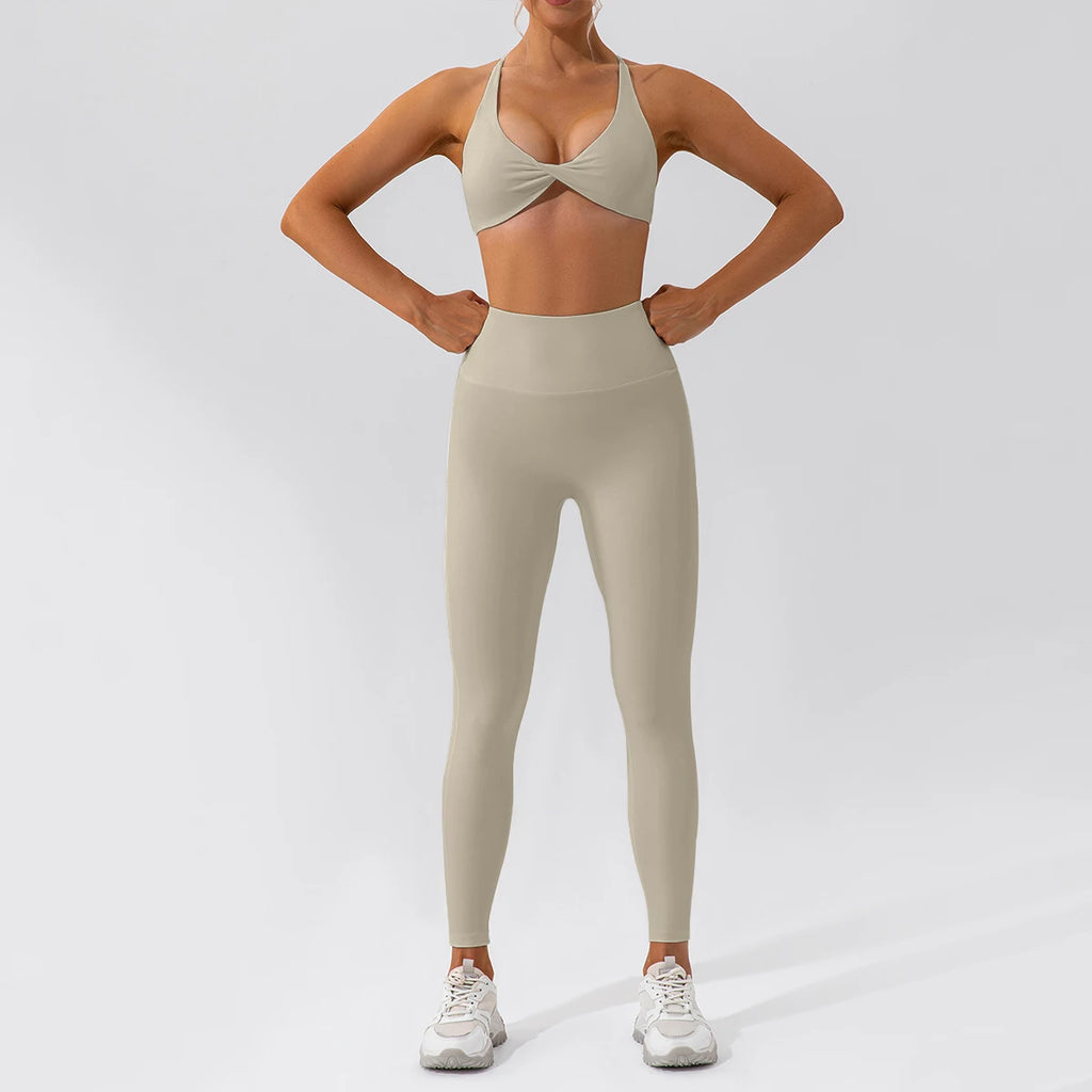Quick-Dry Yoga Sports Set - 2 Piece