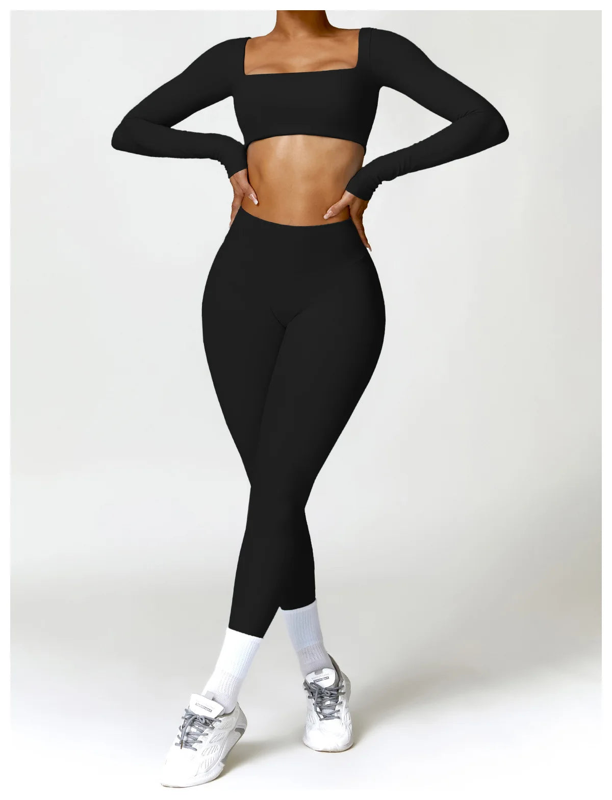 Quick-Dry Gym Tracksuit Set - 2 Piece
