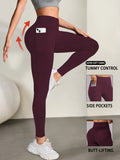 Super Soft High Waist Tummy Control Leggings with Pockets