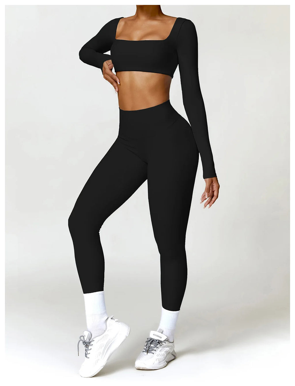 Quick-Dry Gym Tracksuit Set - 2 Piece