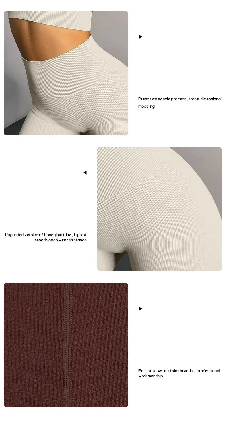 Women's High-Waist Seamless Booty-Lift Leggings