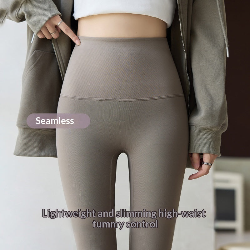 Shark Print Slim-Fit Leggings